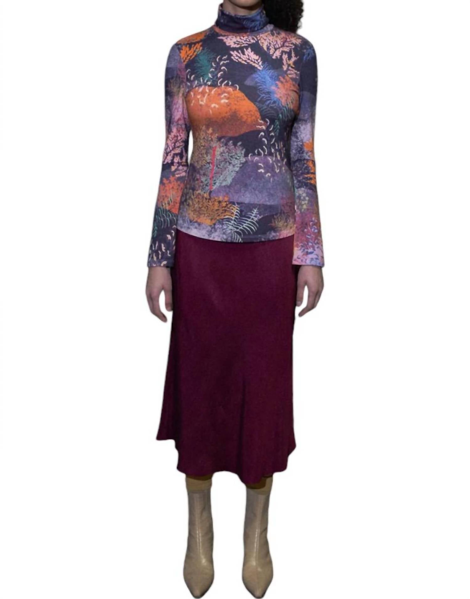 Untitled In Motion - Orma Turtleneck Top
