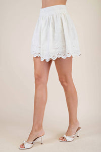 Glam - Rileigh Embroidered Shorts
