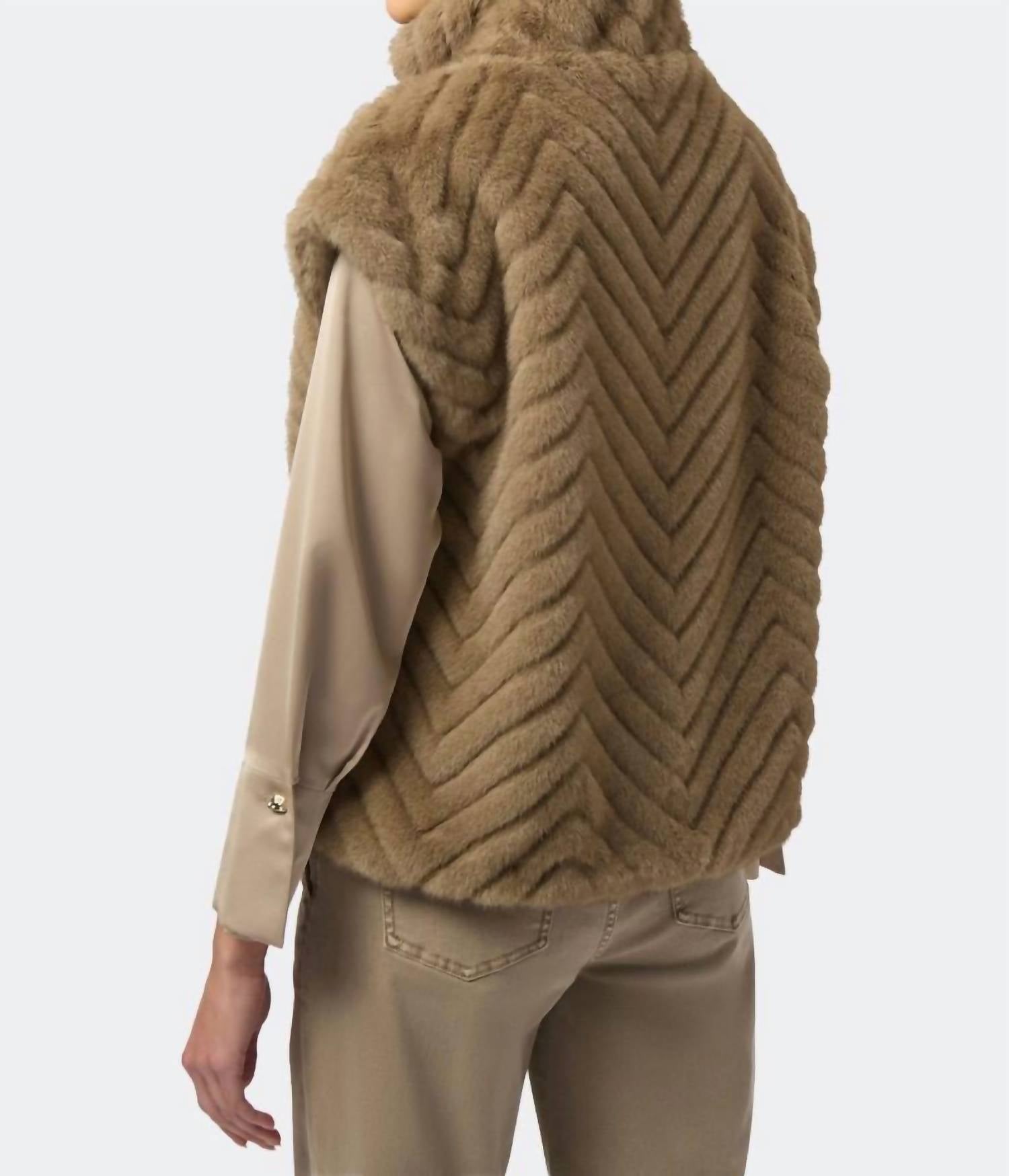 Joseph Ribkoff - Faux Fur Vest