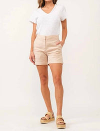 Dear John Denim - Tonya Super High Rise Linen Shorts