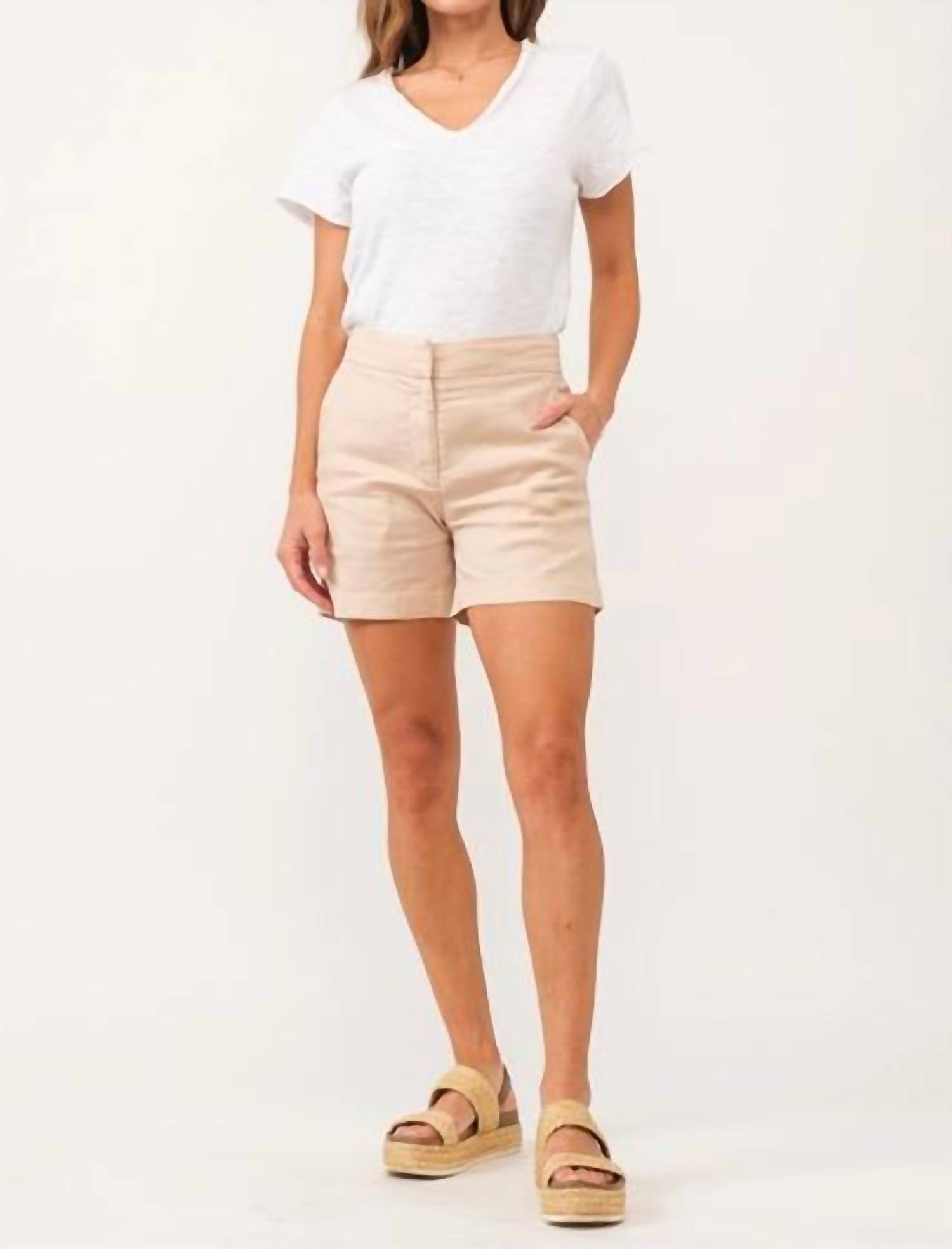 Dear John Denim - Tonya Super High Rise Linen Shorts