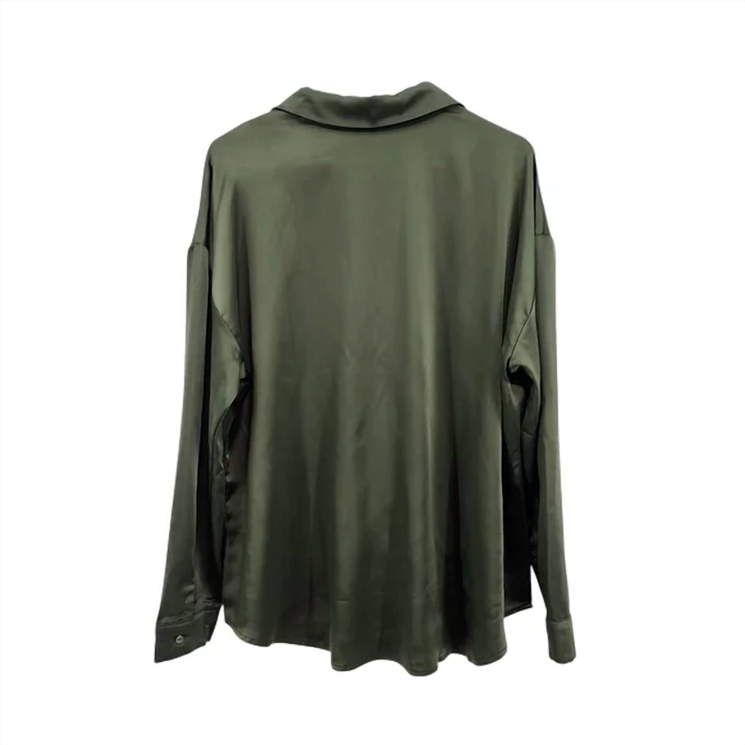 Charlie B - Women's Printed Gusty Satin Shirt