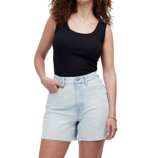 Madewell - The Curvy '90s Mid-Length Jean Short