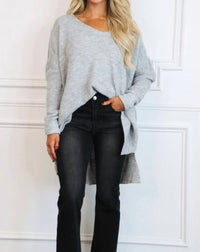 Risen - Simon High Rise Distressed Hem Jeans