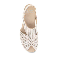 dansko Women's Teagan Slingback Sandal in white - women's heels - view 6