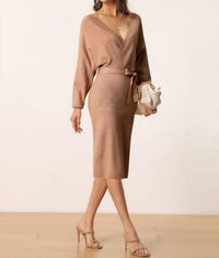 Bluivy - Latte Sweater Dress