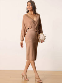 Bluivy - Latte Sweater Dress