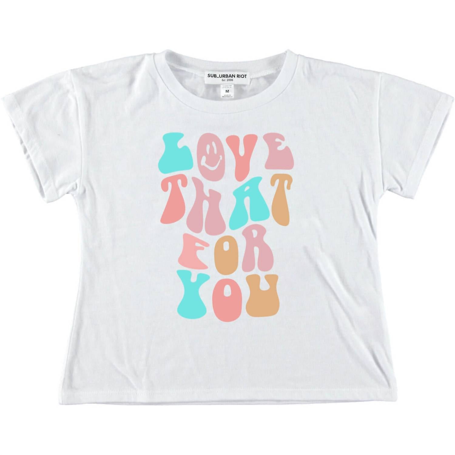 Suburban Riot - Girl's Love That For You Boxy Tee