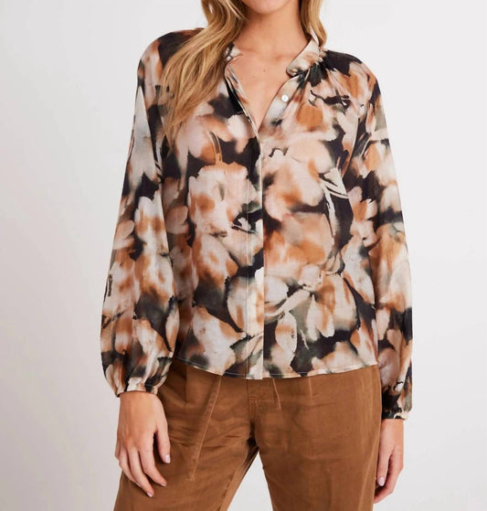 Bella Dahl - Long Sleeve Shirred Blouse