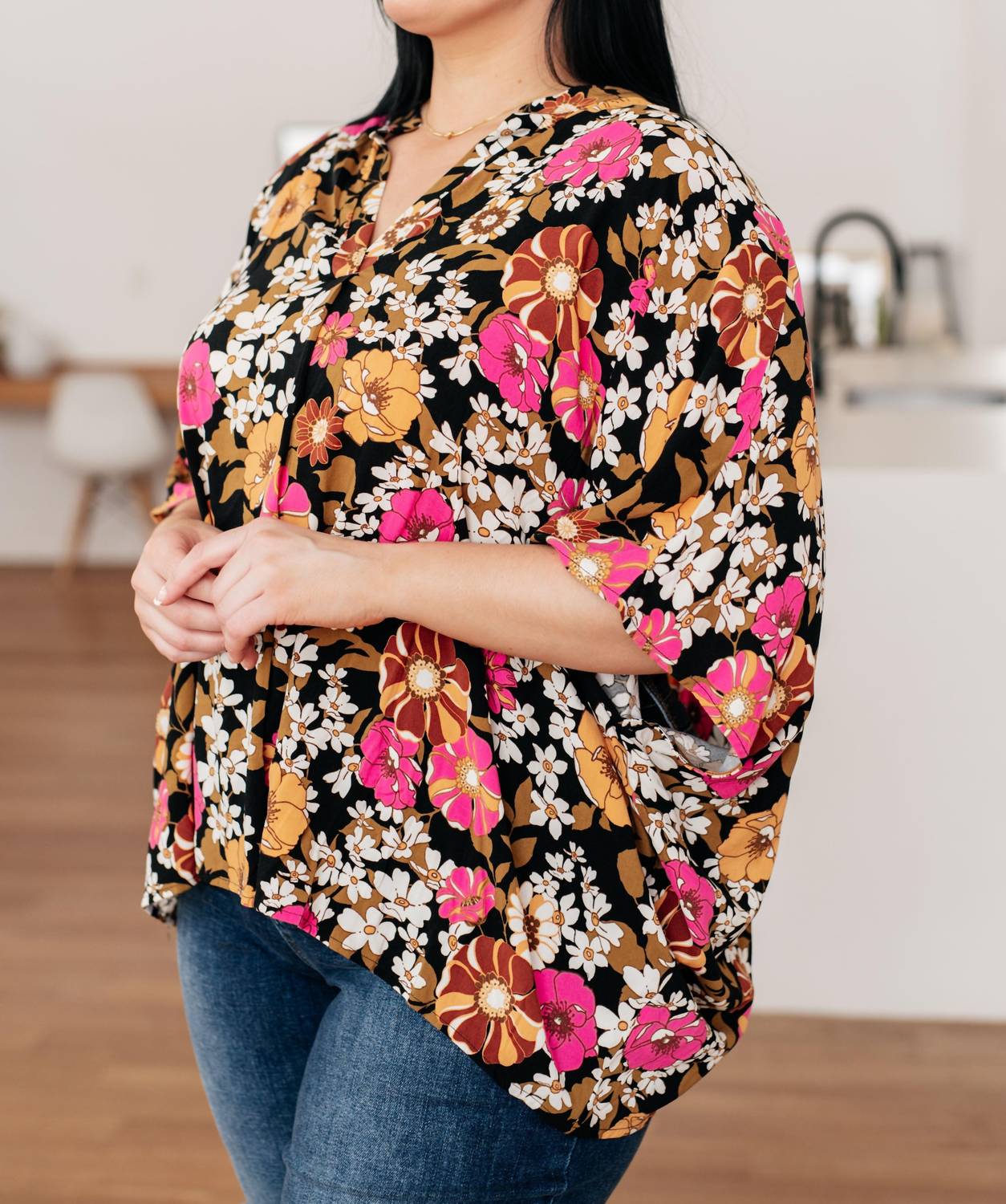 Andree By Unit - Take Another Chance Floral Print Top