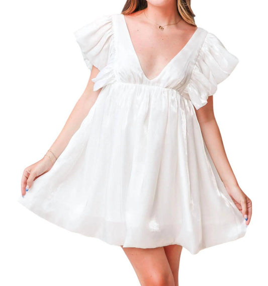 Storia - All Eyes On Me Baby Doll Mini Dres