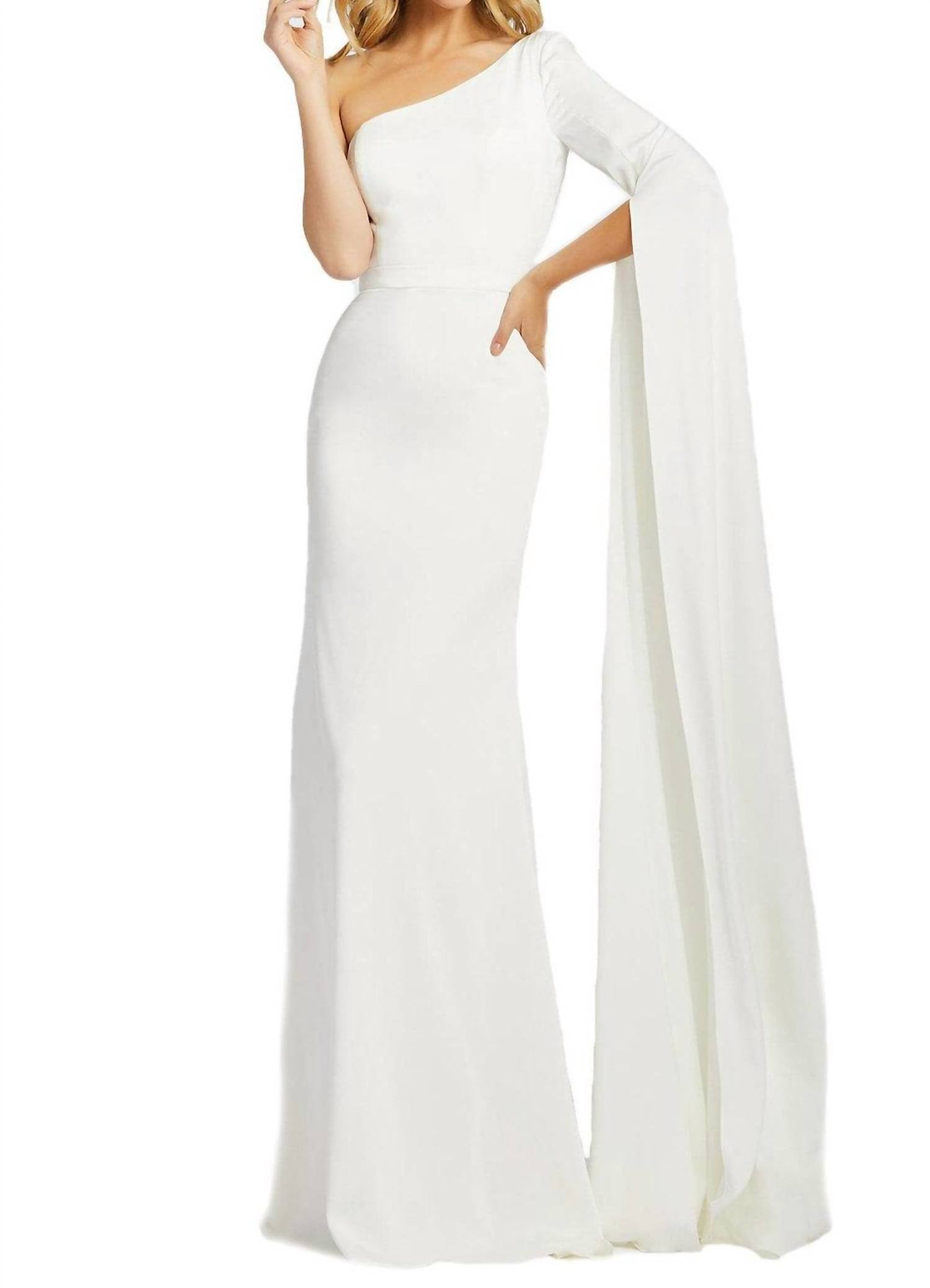 Mac Duggal - One-shoulder Formal Dress