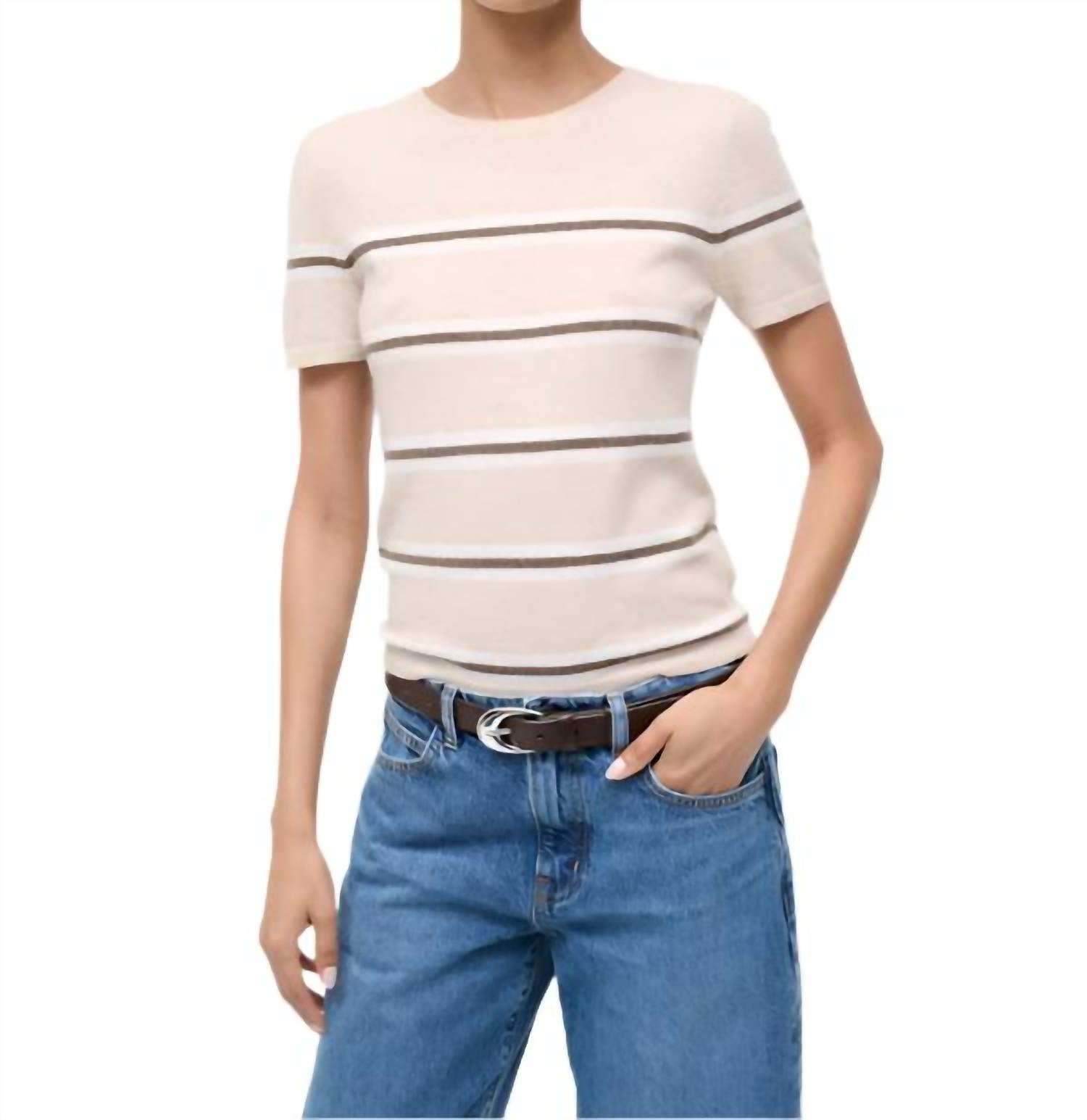 Staud - Easy Cashmere Tee Top