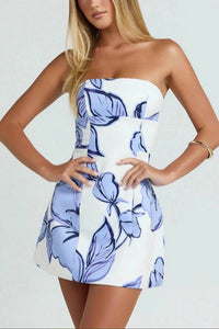 Mccolin - Strapless Mini Dress