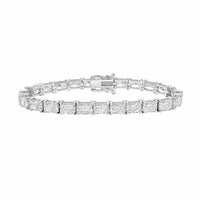 Diana M Jewels - Women's Radiant Lab-Grown Diamond Bracelet (21.00 Ct) - Signature