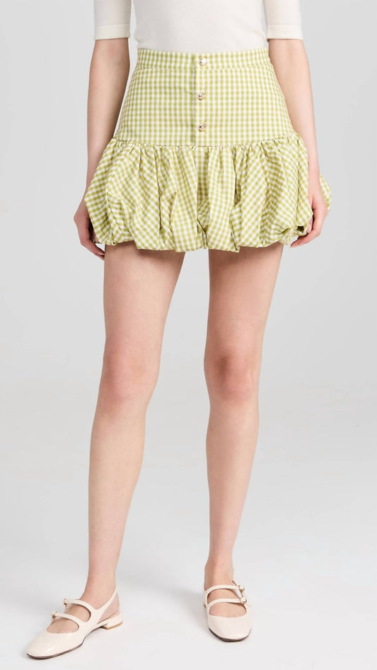 Caroline Constas - Reina Bubble Hemmini Skirt