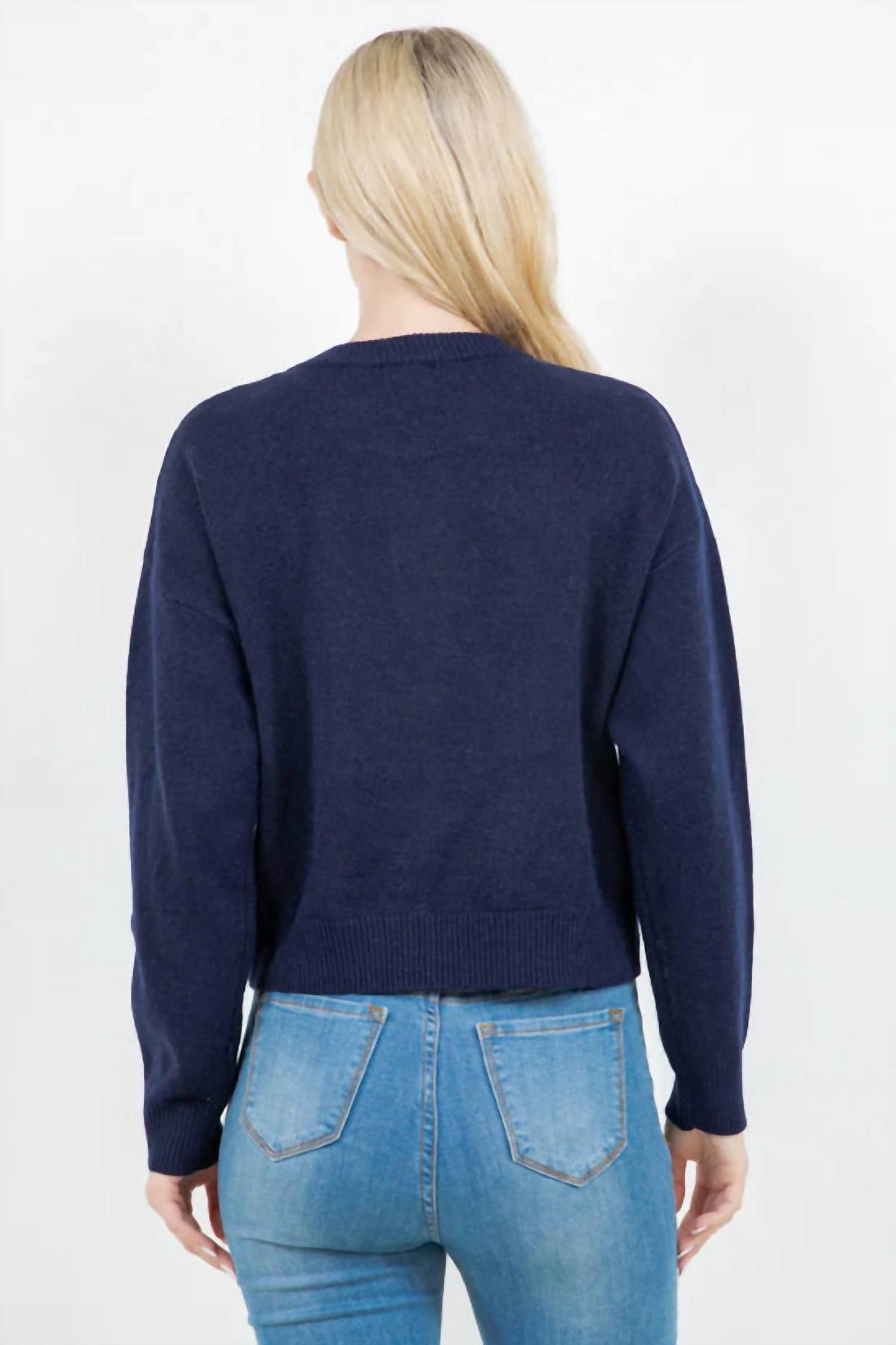 Urban Daizy - Poodle Pullover Sweater