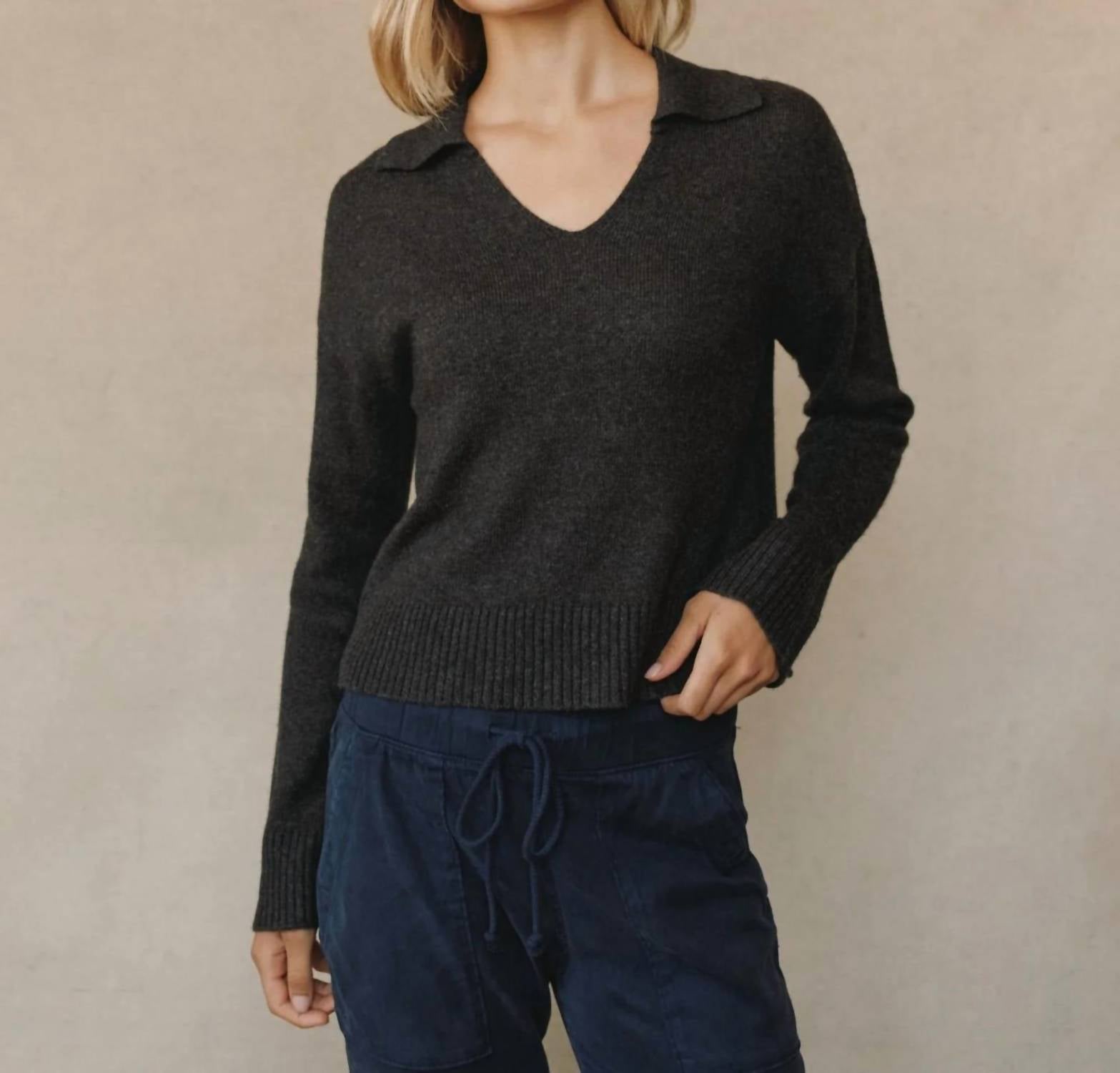 Bella Dahl - Pullover Sweater With Collar
