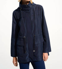 Joseph Ribkoff - Rain Hooded Jacket