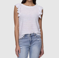 Flags & Anthem - Valerie Scalloped Knit Tank