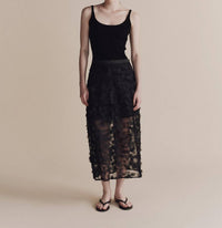 Mijeong Park - Applique Midi Skirt