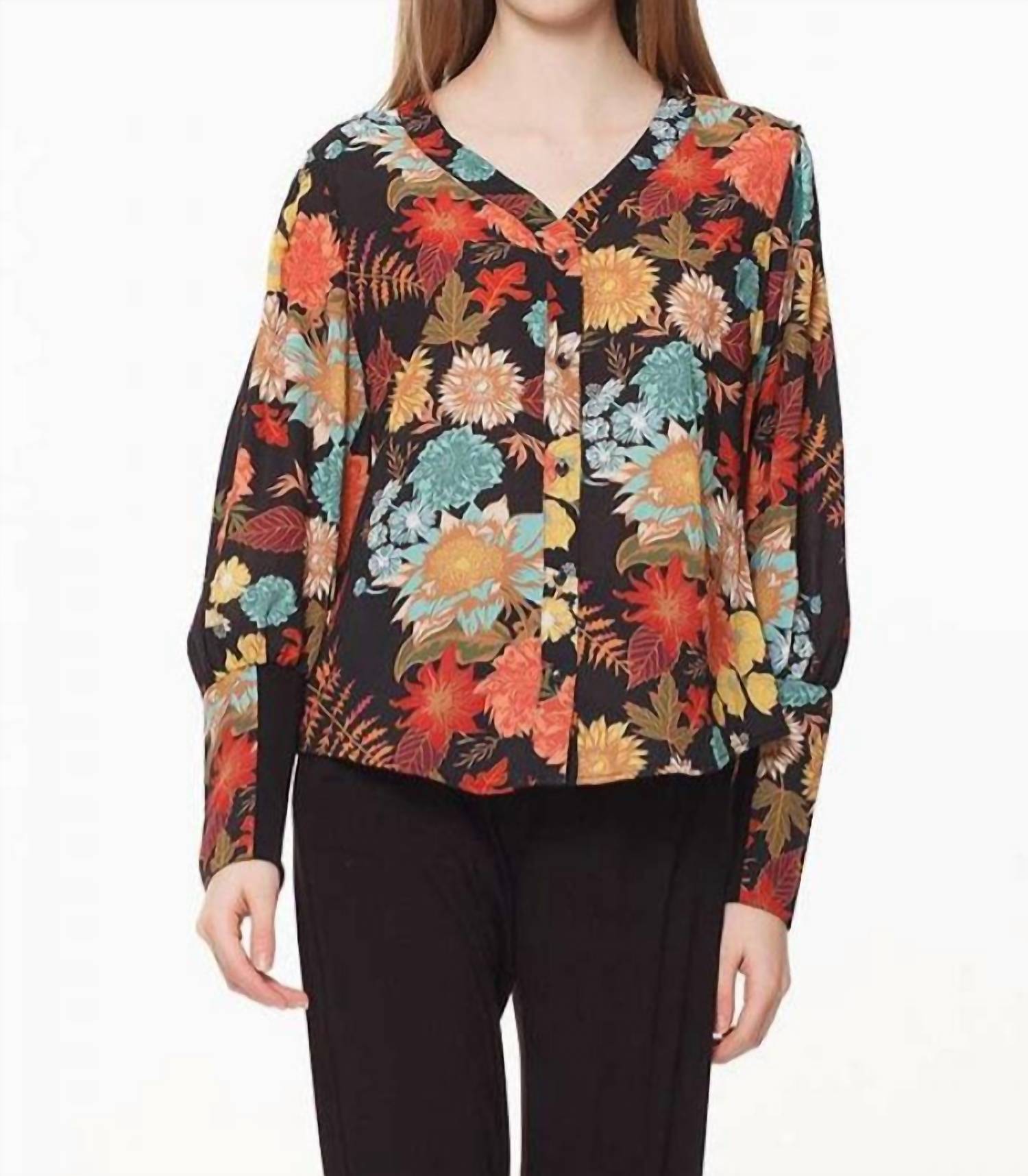 Isle By Melis Kozan - Poet Long Sleeve Top