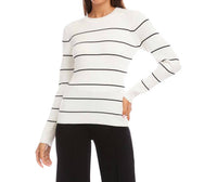 Karen Kane - Stripe Ribbed Sweater