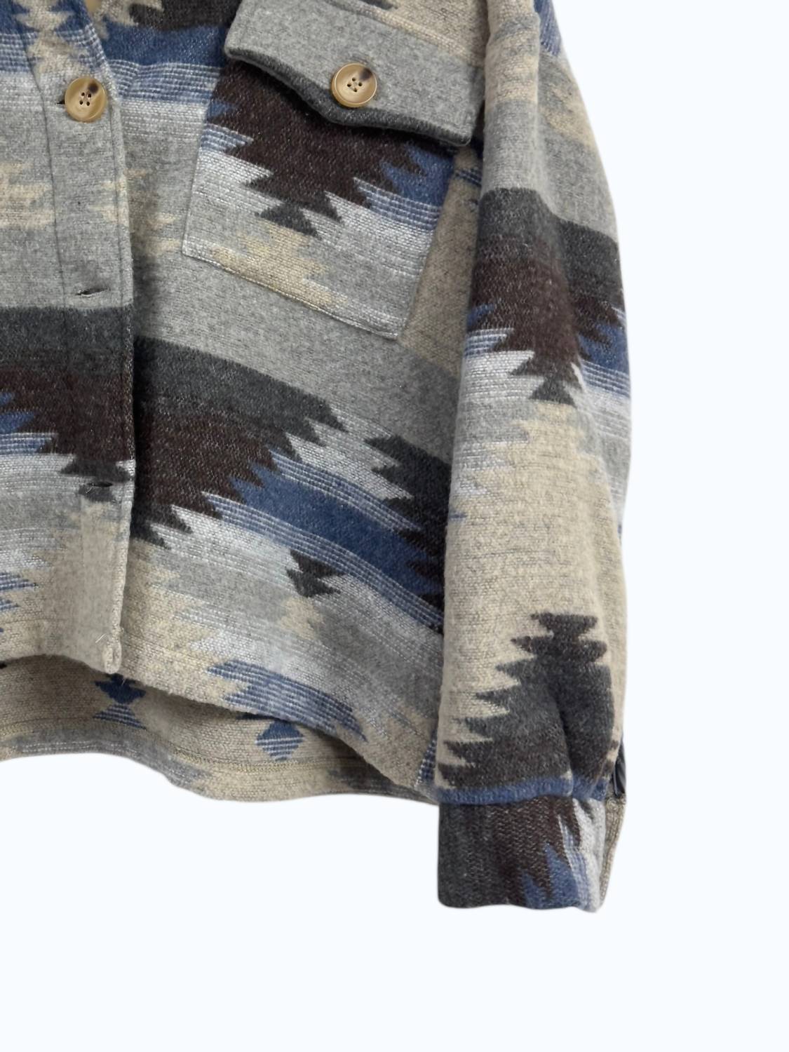 Coco + Carmen - Women's 2 Pocket Sweater With Collar