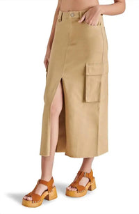 Steve Madden - Stretch Twill Cargo Skirt