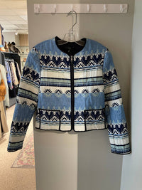 Drew - Pattern Zip-up