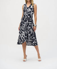 Joseph Ribkoff - Women's Abstract Print Dress