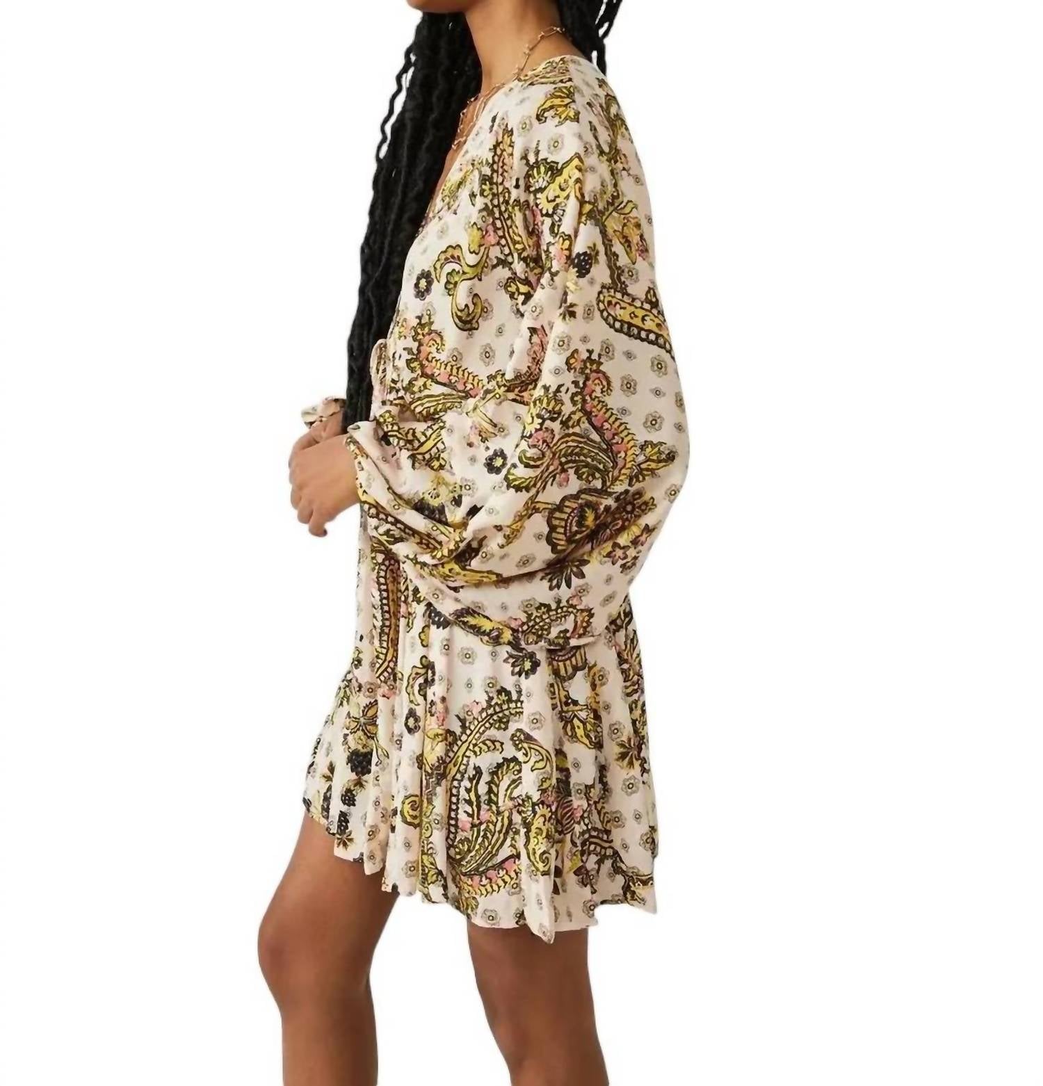 Free People - Printed Arzel Mini Dress