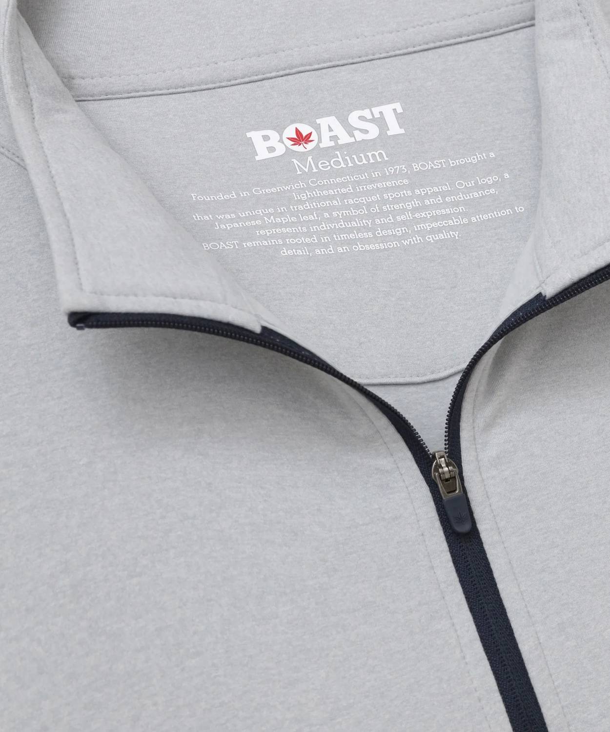 Boast - Men's Greenwich Quarter Zip Sweatshirt