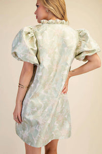 Glam - Tea Time Floral Midi Dress