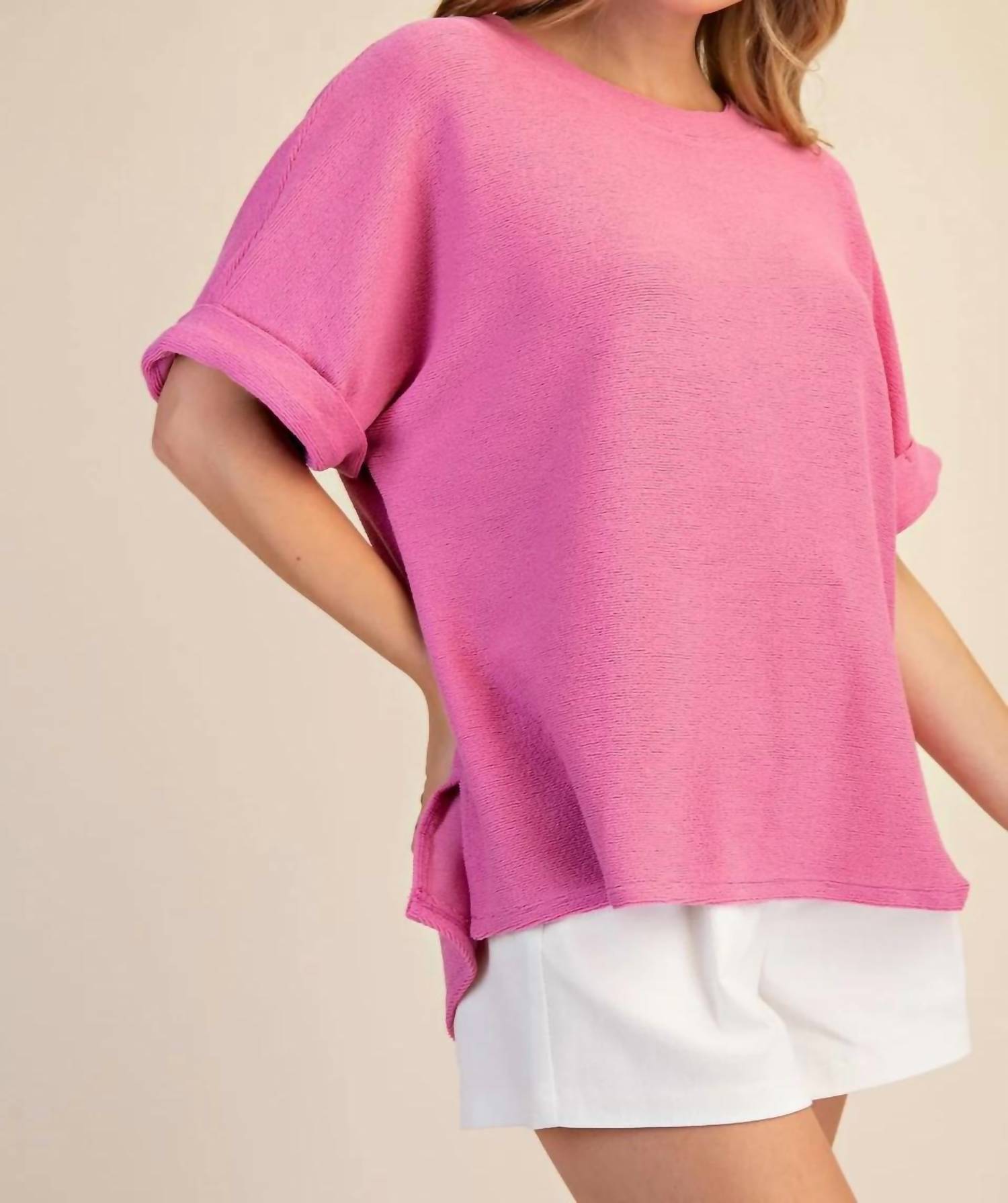 Glam - Comfort Cut Knit Top