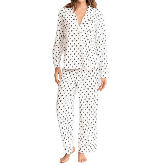 Kerri Rosenthal - BETTY PAJAMA SET POP HEART