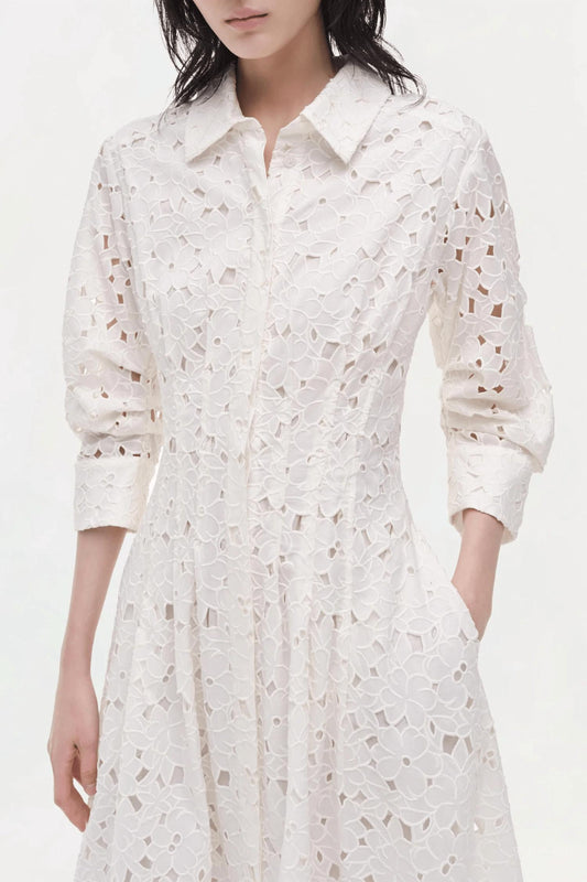 Simkhai - Jazz Embroidered Midi Dress