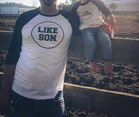 The Minted Olive - Like Son Baseball Tee