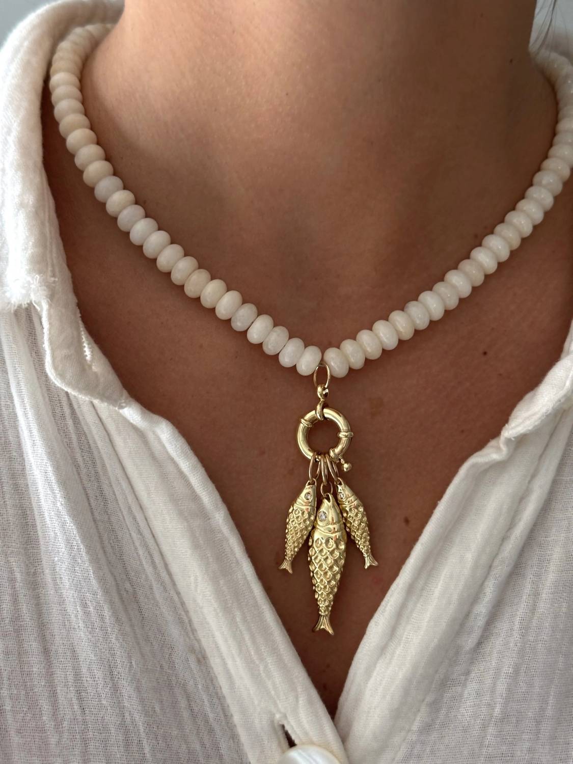 Alv Jewels - Fish On Necklace