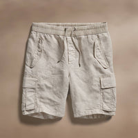James Perse - Men's Garment Dyed Linen Short