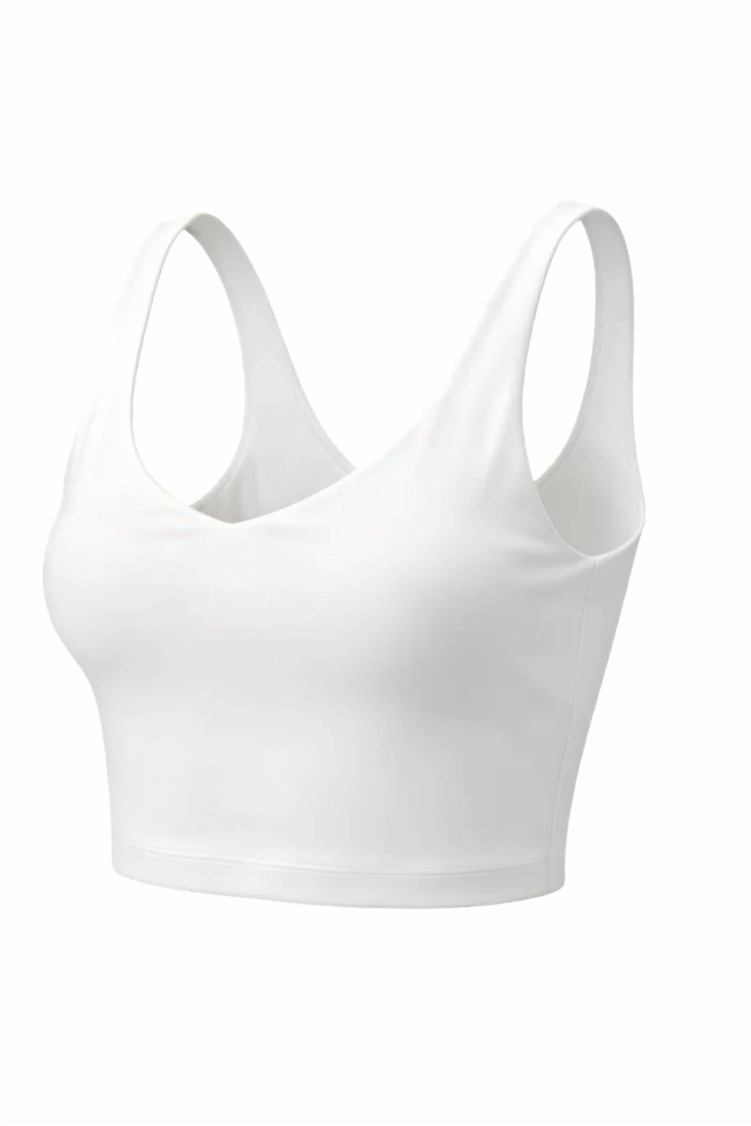 Bandier - Women's V-neck Tempo Crop Bra