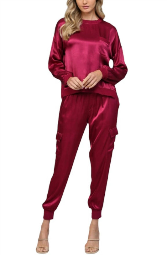 Fate - Satin Ditz Diva Jogger