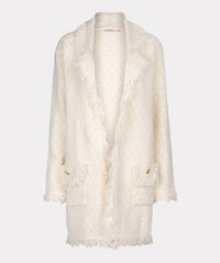 Esqualo - Felicity Fringe Long Cardigan
