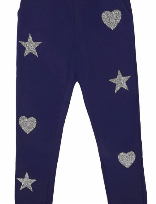Mia - Kid's Bedazzled Icon Sweatpant