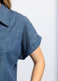 Nally & Millie - Ariel Short Cuffed Sleeves Polo
