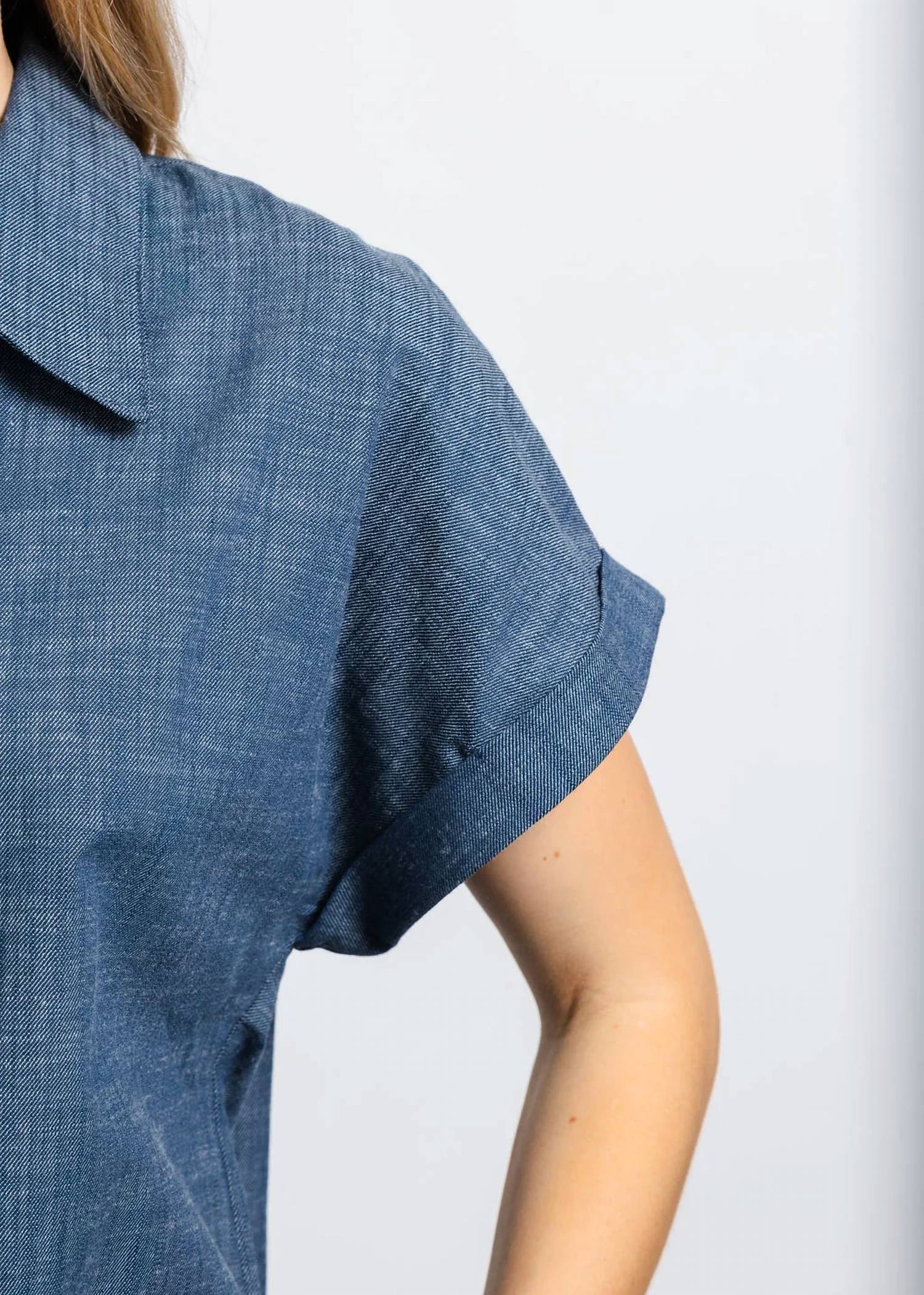 Nally & Millie - Ariel Short Cuffed Sleeves Polo