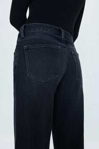 Pistola - Lexi Mid Rise Bowed Straight Leg Jeans