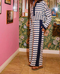 Bucketlist - Birdie Drawstring Stripe Pants