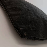 Jimmy Choo - Women's Croc-embossed Leather Soft Hobo Bag