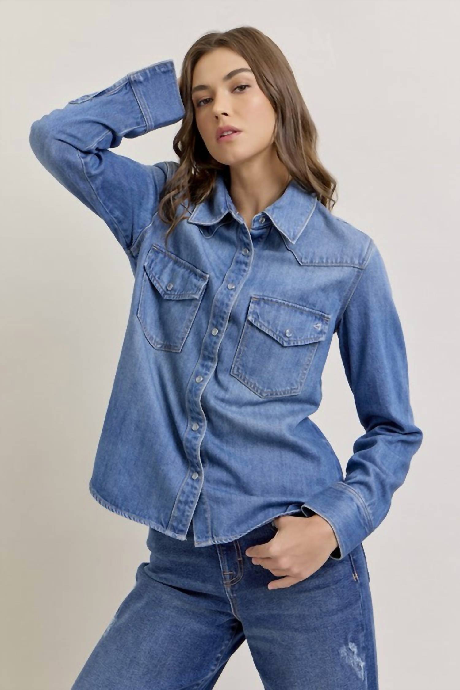 Hidden - The Abby Western Shirt